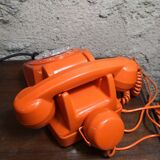 Vintage orange phone S63