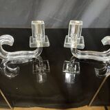 Pair of candle holders year 1970