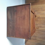 Directoire style curtain bedside table