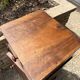 Antique solid wood bedside table / small accent piece of furniture