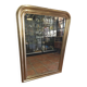 Miroir doré style Louis philippe
