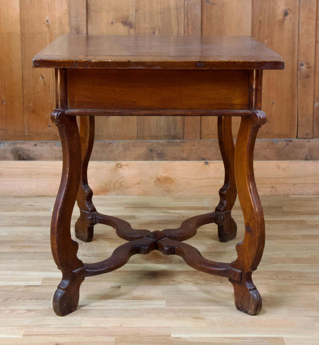 Nineteenth-century fruit wood desk table