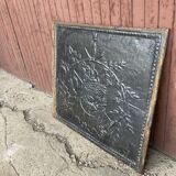 Fireplace plate