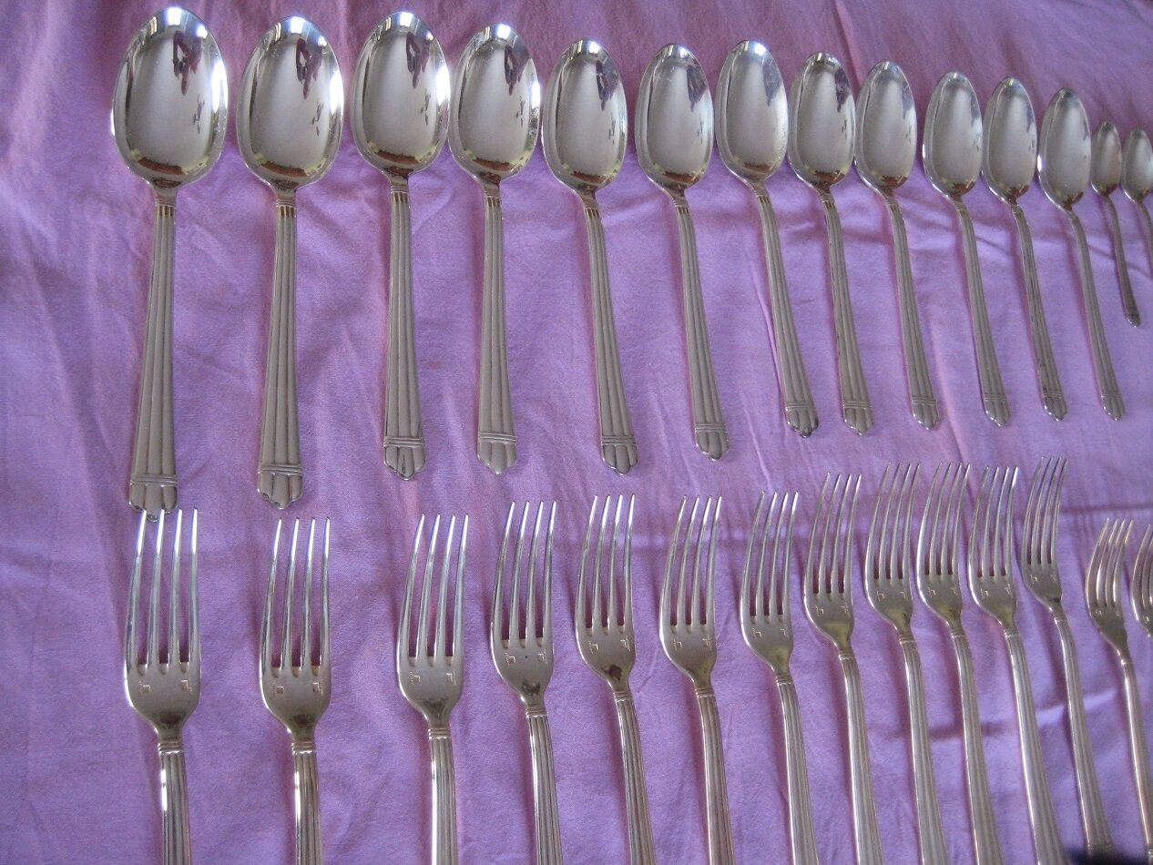 Cutlery, Christofle! Model Aria, 74 pieces