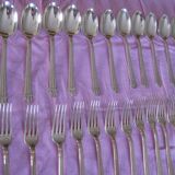 Cutlery, Christofle! Model Aria, 74 pieces