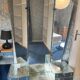 Coiffeuse style art deco en miroir