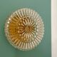Vintage glass moulded globe wall/ceiling light.