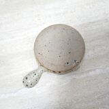 Empty cup vintage pocket in pyrite stoneware