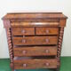 Commode écossaise en acajou de 1880
