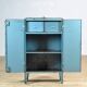 Iron industrial cabinet, 1970s