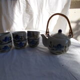 Ensemble théière tasses vintage