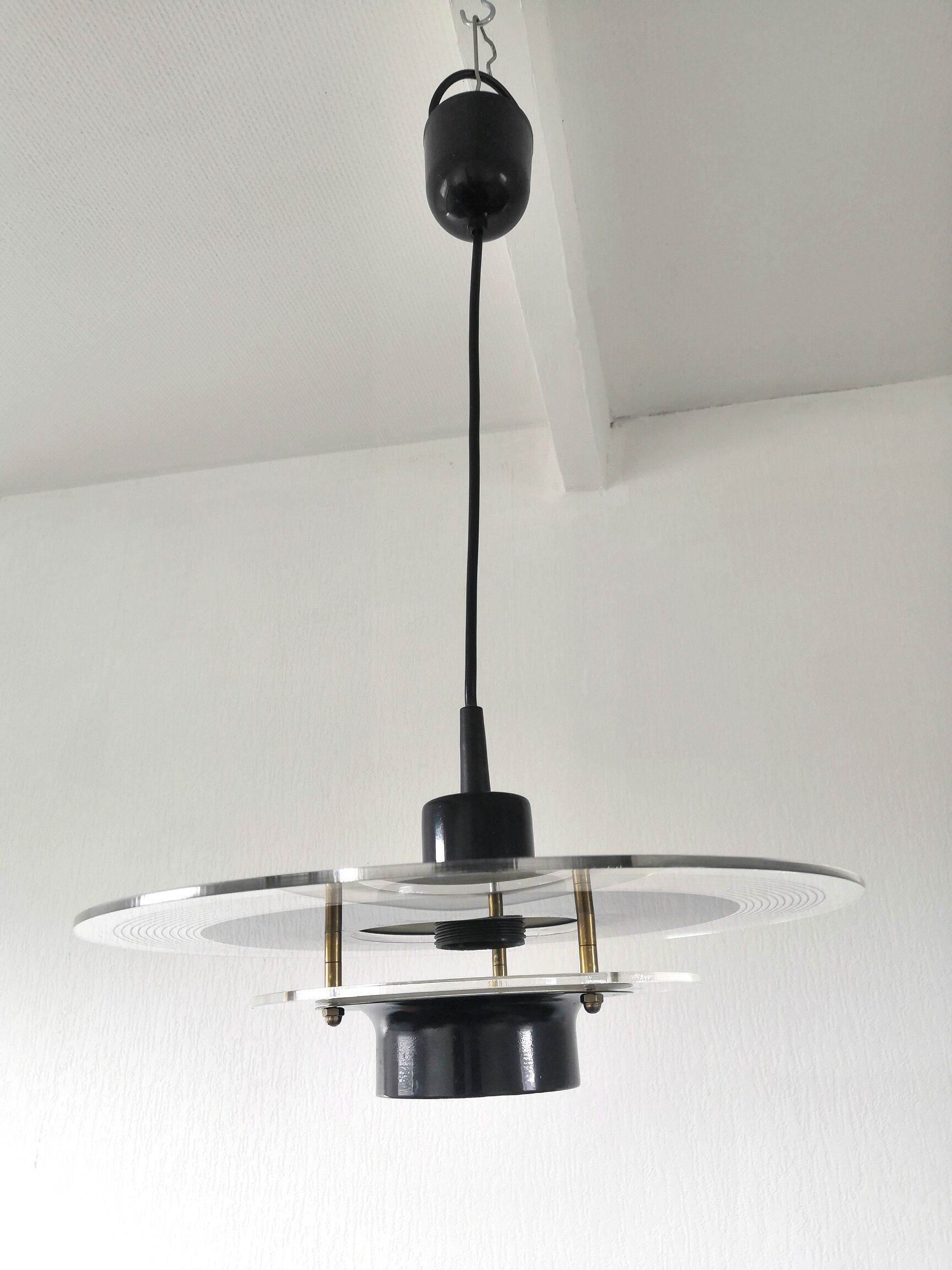 Suspension double tray UFO design 70s - 80s