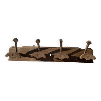 Porte manteaux mural en bois