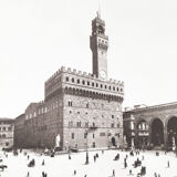 Photograph on wood panel - Florence Italy