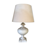 Vintage travertine lampfoot