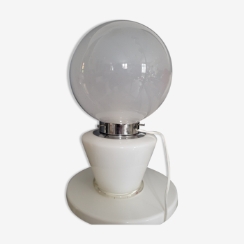 Vintage glass lamp