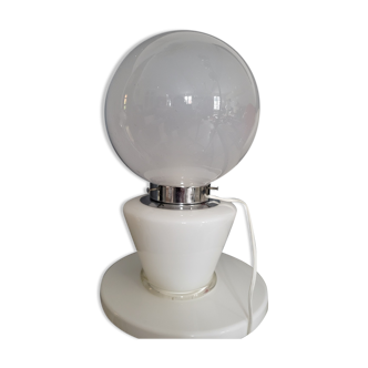 Lampe vintage en verre