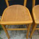 Pair of antique bistro chairs