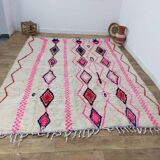 Handmade wool Berber rug 310 X 240 CM