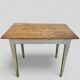 Antique patinated wooden table