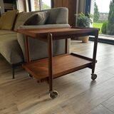 Danish Furnituremakers Scandinavian Teak Serving Trolley