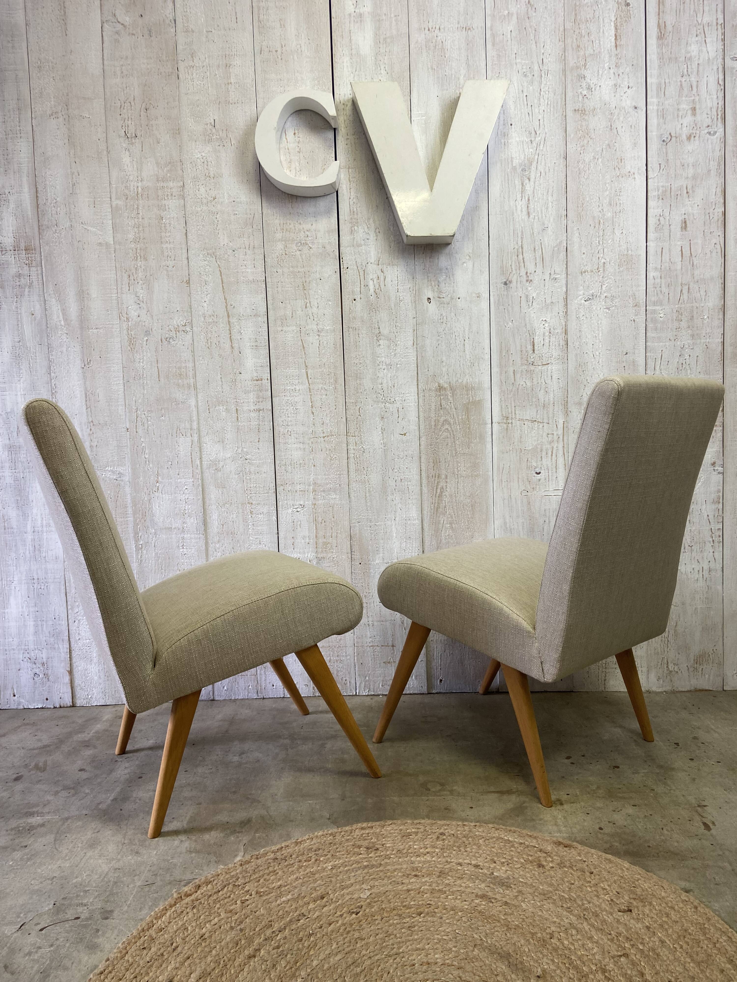 Pair of vintage armchairs