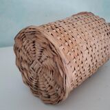 Bottle in his suit of wicker