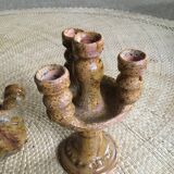 Trio of candlesticks