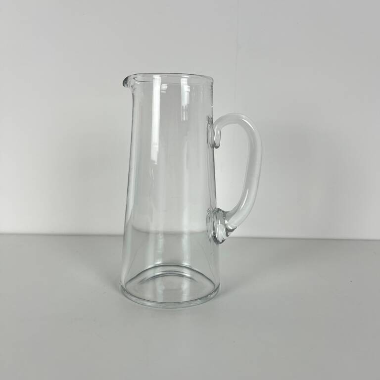Rare Ancien Grand Broc à orangeade, pichet, pot à eau Baccarat estampillé C