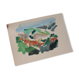 Paysage d'aveyron n°4