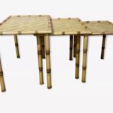 Bamboo trundle table