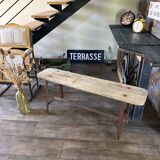 Banc ancien bois