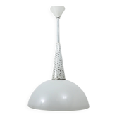 Perforated suspension Mathiew Matégot midcentury, Holophane, France, 1950s