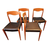 Chaises vintage style scandinave