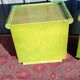 Pair of rattan bedside tables