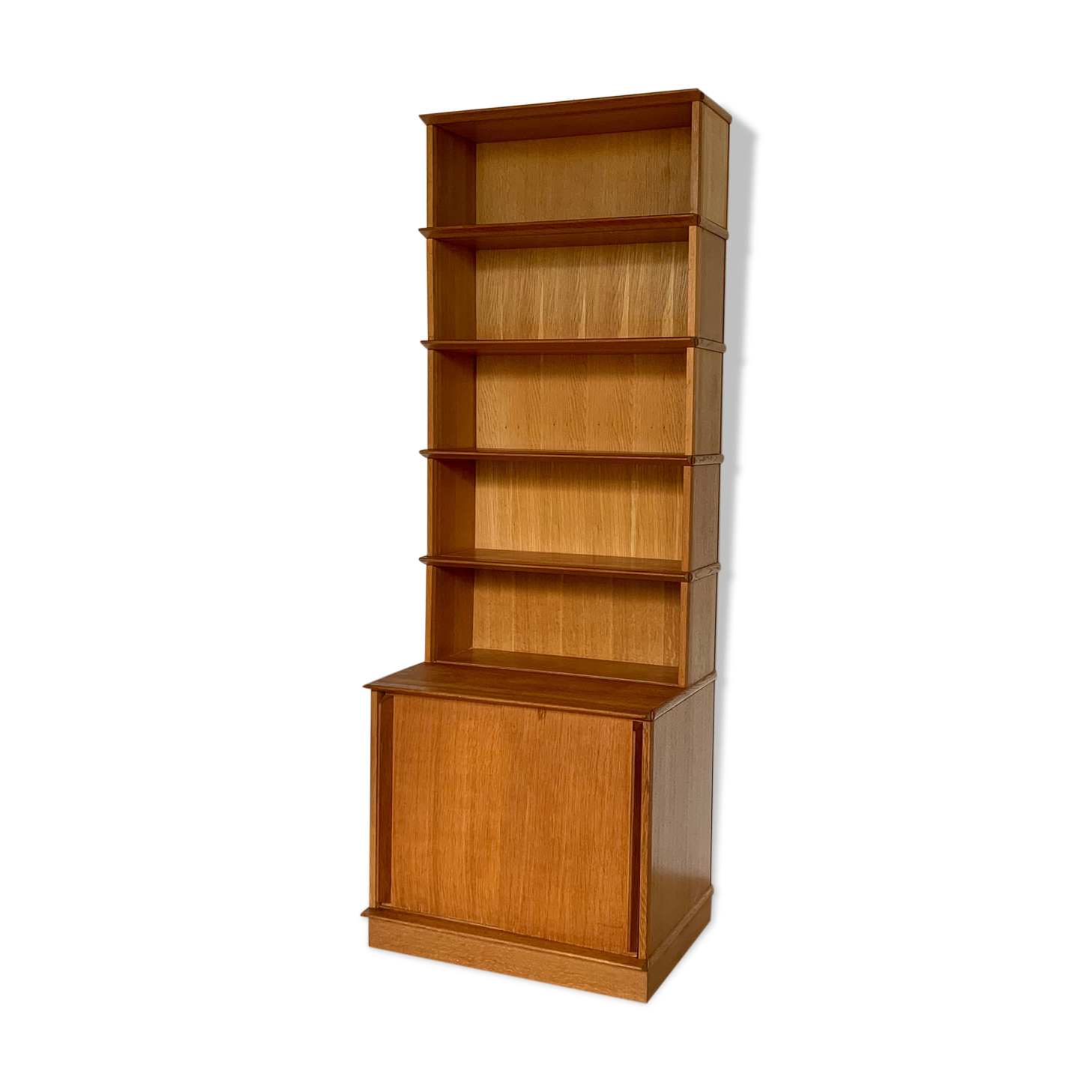 Vintage Oscar oak library