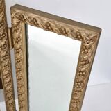 Vintage triptych mirror 1950