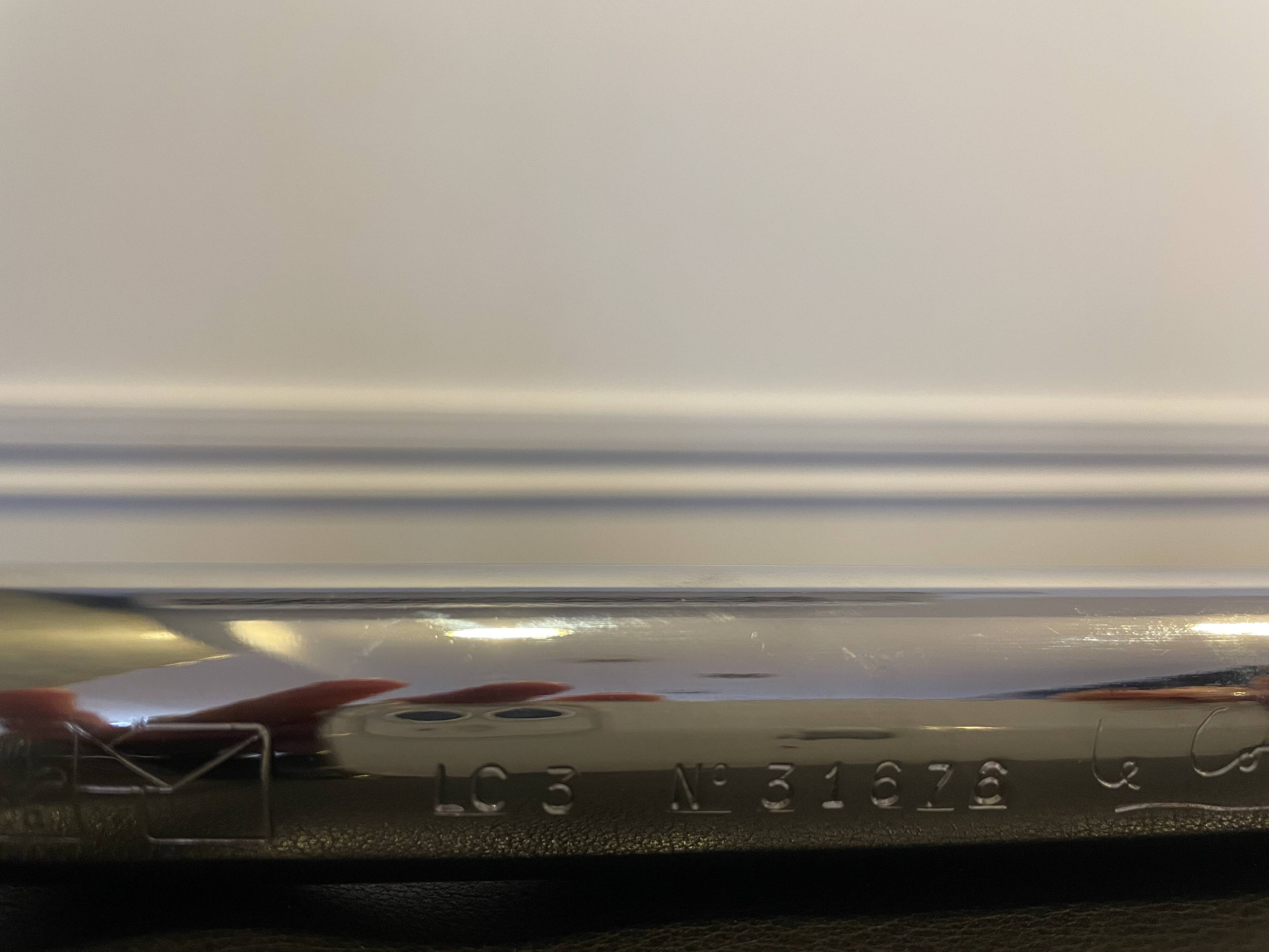 LC3 armchair Le Corbusier/Charlotte PERRIAND for CASSINA