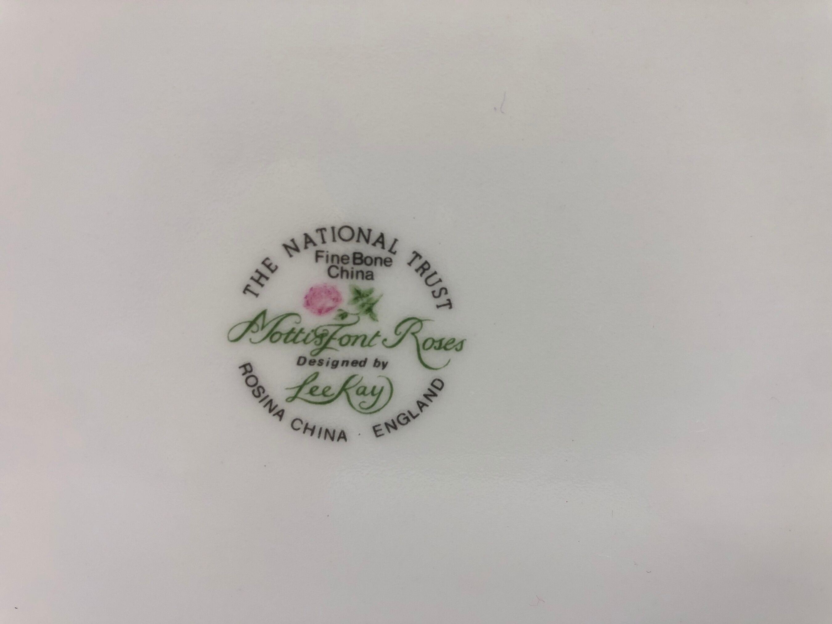 Two rectangular serving dishes, "The National Trust – England"