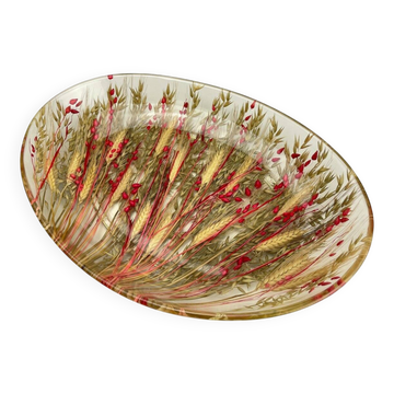 Vintage fruit platter by Riccardo Marzi Rm, Florence, Italy, 1990s.
