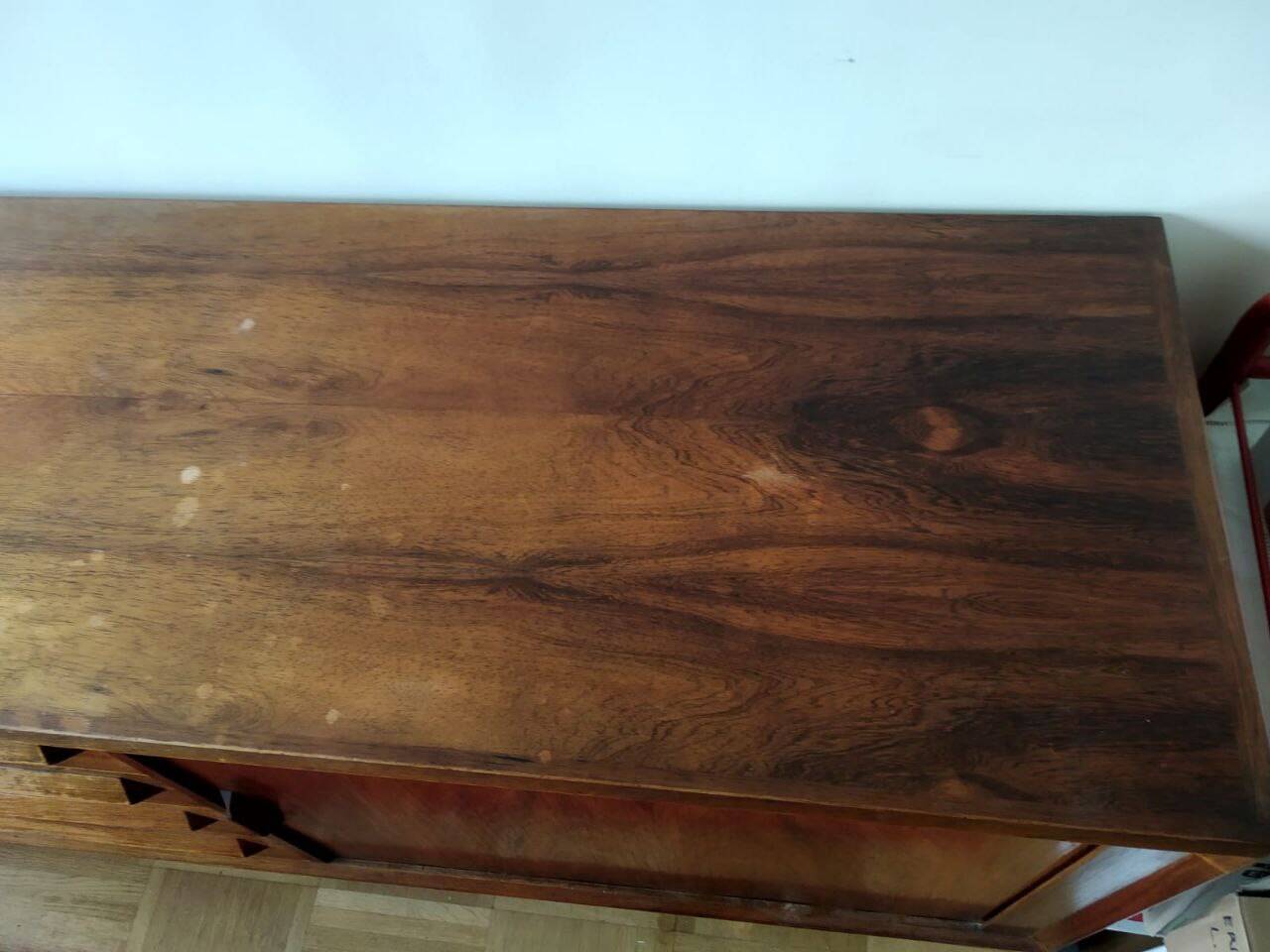 Low sideboard in a 1960s enfilade style in teak (Swedish designer Ib Kofod Larsen)