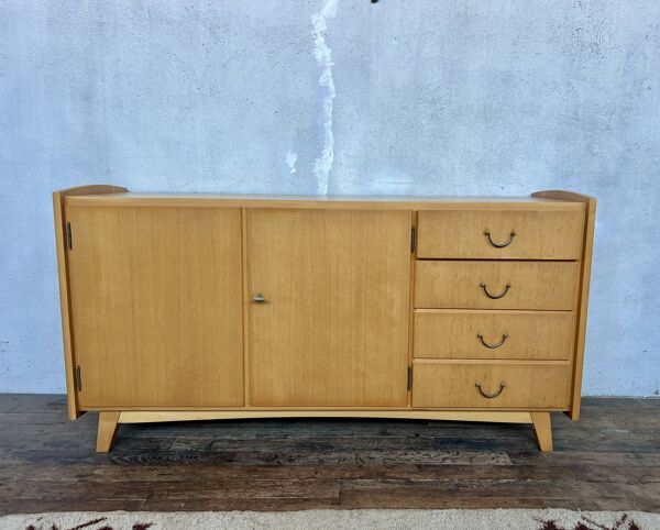 Enfilade vintage en frêne – style scandinave