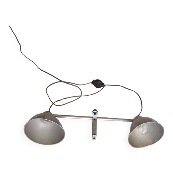 Lampe vintage attribuée à André Lavigne réglable de 46 à 80 cm