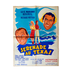 Affiche cinéma originale Sérénade