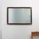 Antique Facet-Cut Mirror in Carved Wood, France 1850s