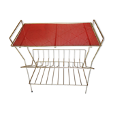 Side table with magazine rack