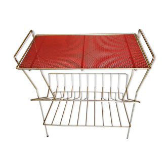 Table d'appoint avec porte-revues