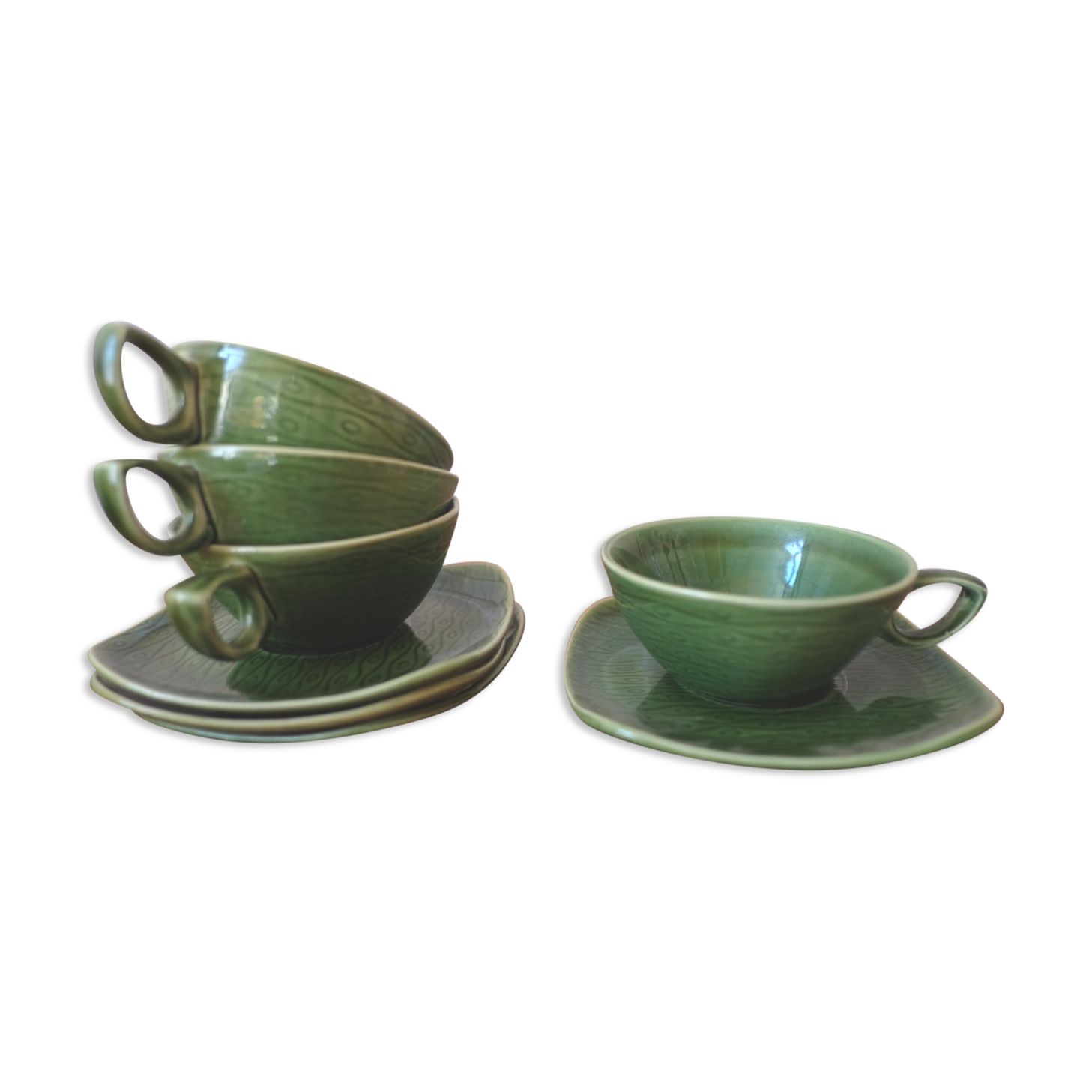 Cups and cups service New Time from Boch Brothers