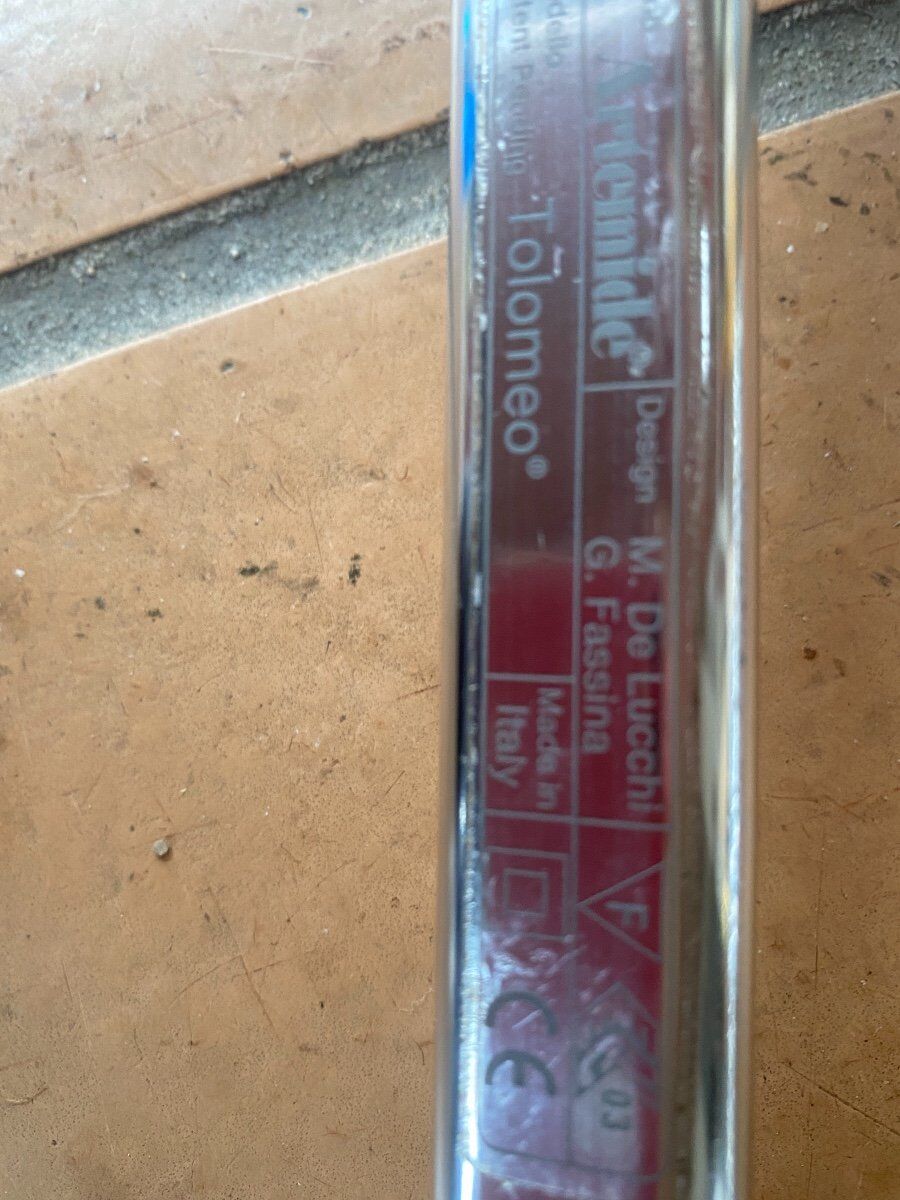 Pair of  hanging lamps Artemide Tolomeo