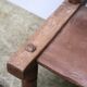 Antique African Baoulé wooden chair, early 20th century